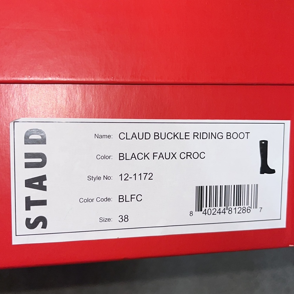 Staud Claud Buckle Riding Boots - Picture 15 of 15